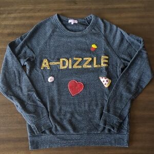 Custom, Cozy Sweatshirt with Fun Sequins and Patches